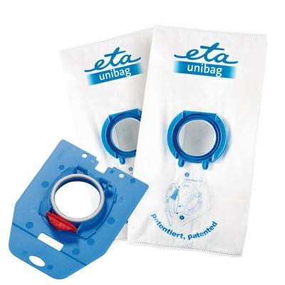 Worki do odkurzaczy ETA UNIBAG startovací set č. 7 9900 68060 - 1 x adaptér + 2 x sáček 3 l Biały/Niebieski