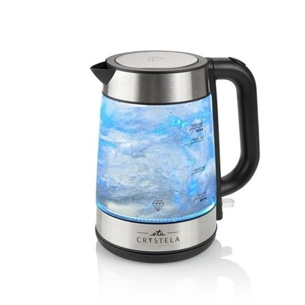 Czajnik bezprzewodowy ETA Crystela 6153 90000 INOX/Szklana
