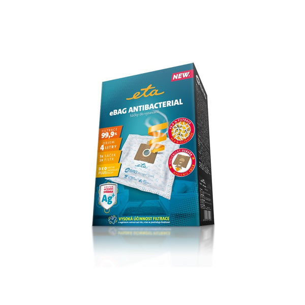 Worki do odkurzaczy ETA eBag Antibacterial 9600 68020 (5 ks)