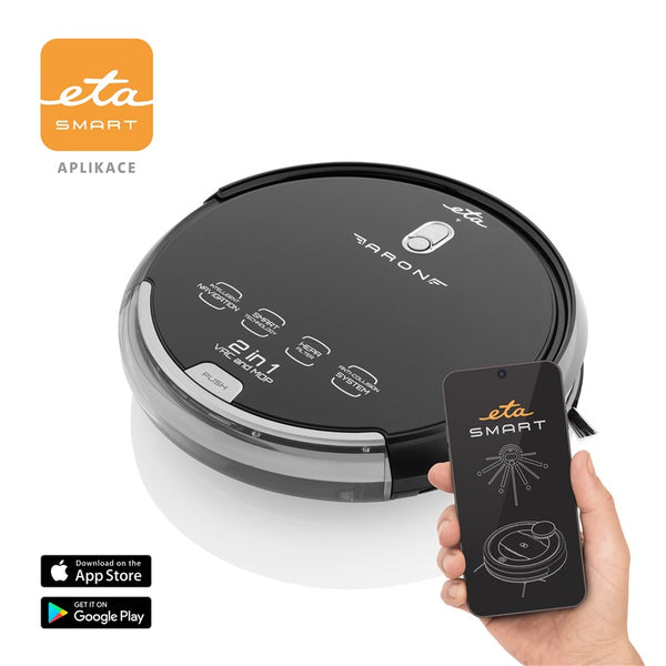 Odkurzacz robot ETA Aron 2512 90000 Czarny