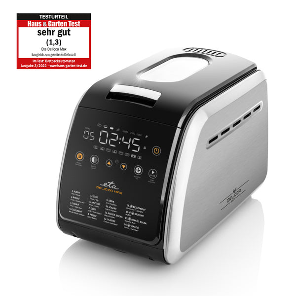 Automat do pieczenia chleba ETA Delicca II Max 7149 90040 Czarna/INOX