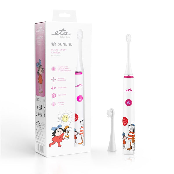 Szczoteczka do zębów ETA Sonetic Kids 0706 90010 Różowy