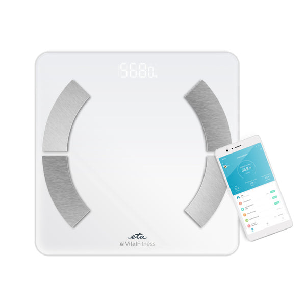 Waga ETA Vital Fitness z aplikacją 2779 90000 Biała
